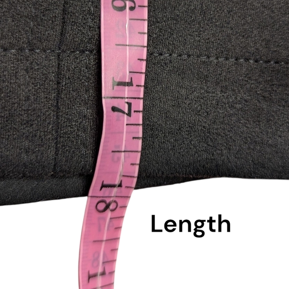 Haute Monde | A-Line Mini Belted Faux Suede Skirt | Black | Large - Picture 5 of 8